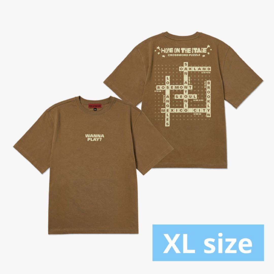 HOPE ON THE STAGE ソウルコン Tシャツ ブラウン S BTS J-HOPE ソウルコン HOPE ON STAGE Tシャツ ブラウン（J Hope