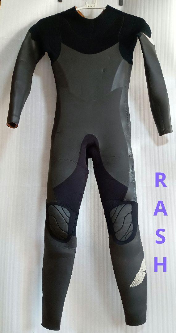 ウェットスーツ RASH ネックエントリー フルスーツ 5mm 冬