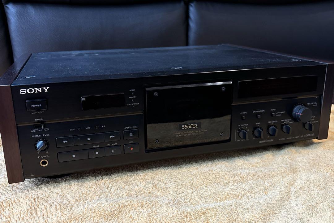 SONY TC-K555ESL ステレオカセットデッキ SONY TC-K555ESL - SALTAWAY - Junk Audio Laboratory -