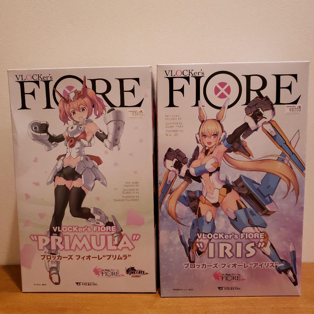 ブロッカーズ FIORE(フィオーレ) アイリス プラモデル 2箱セット