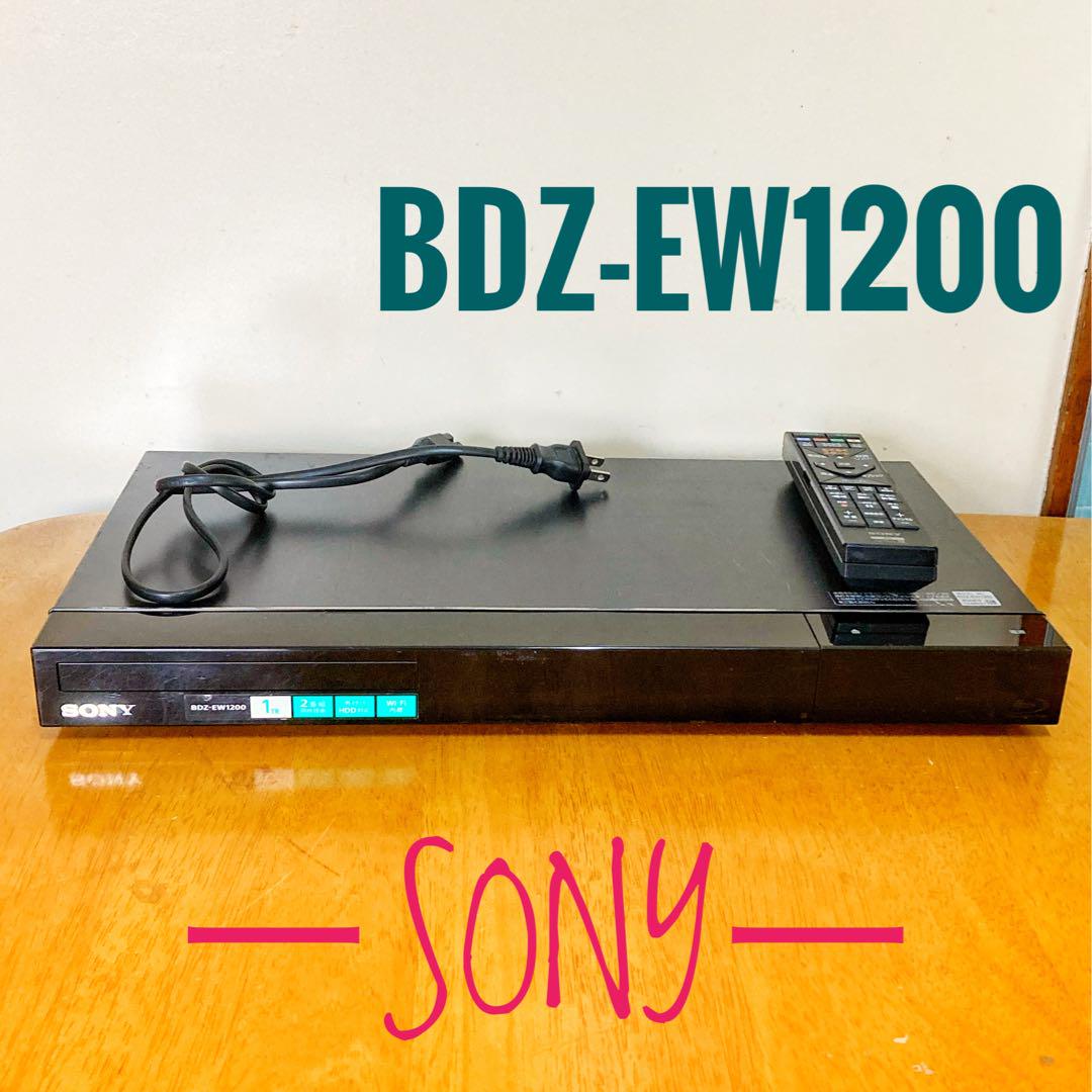 SONY ソニー　ブルーレイレコーダー HDD 1TB 2チューナー 2番組同時 SONY ソニー ブルーレイレコーダー HDD 1TB 2チューナー 2番組同時