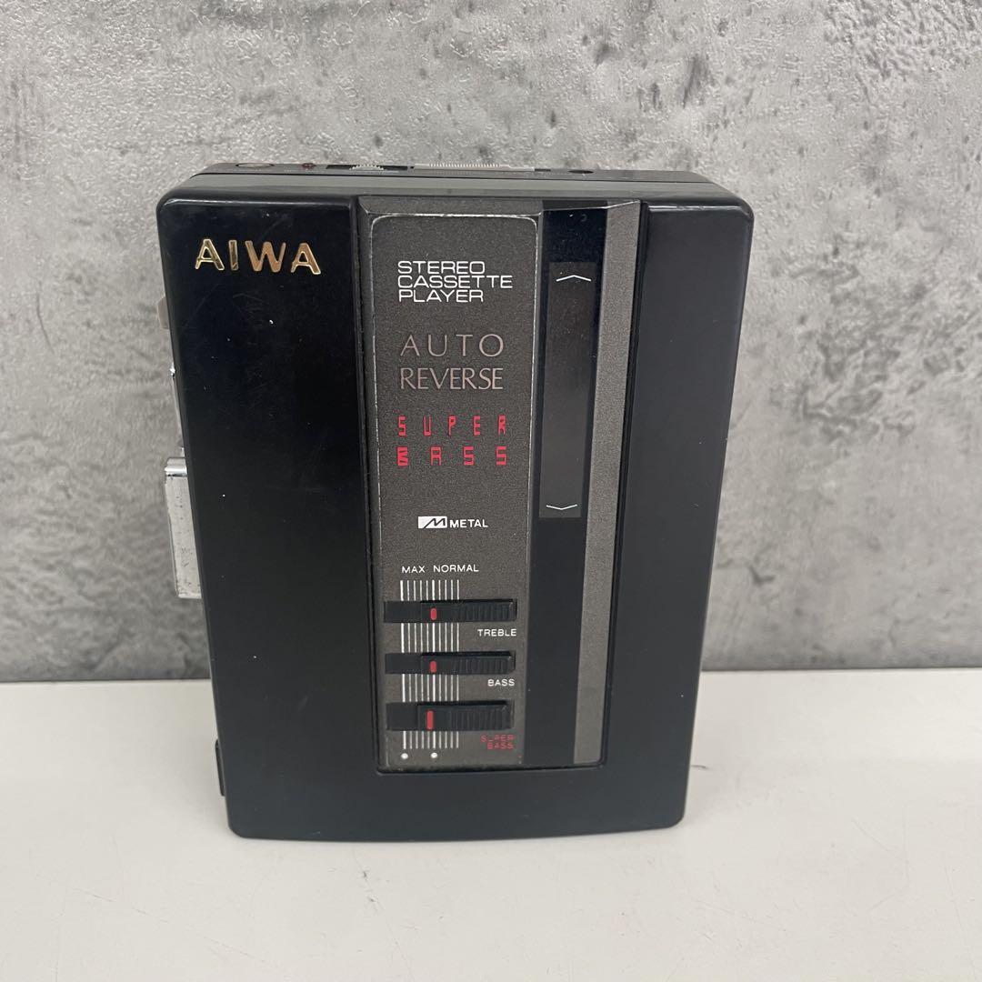 AIWA HS-G34 カセットプレーヤー 【稼働品】（AIWA カセット