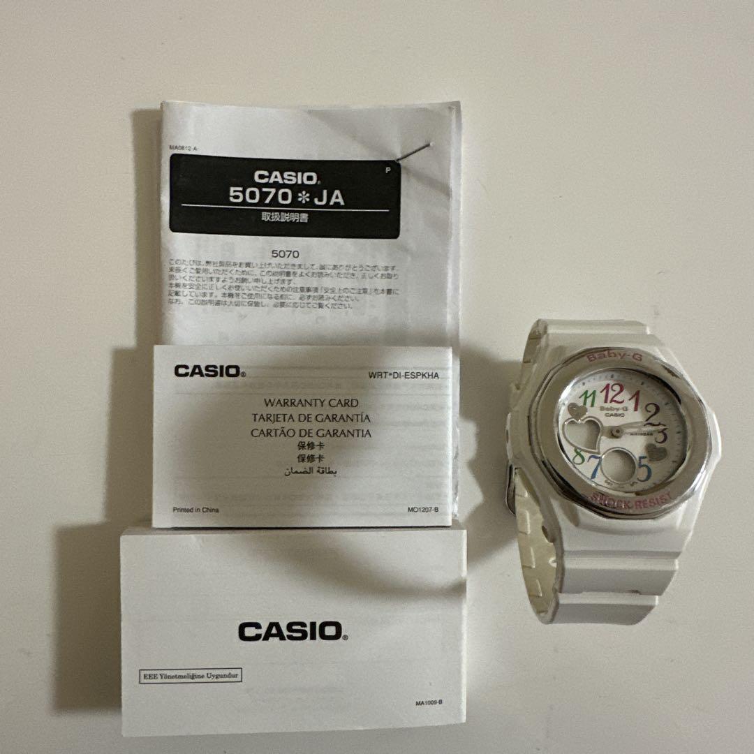 時計 CASIO baby-G 5070JA カシオ Baby-G CASIO 5070 JA - メルカリ