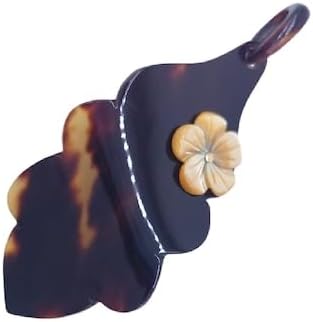 リーフ鼈甲天然素材ブローチ 000000039811_Wd3SsFD.jpg