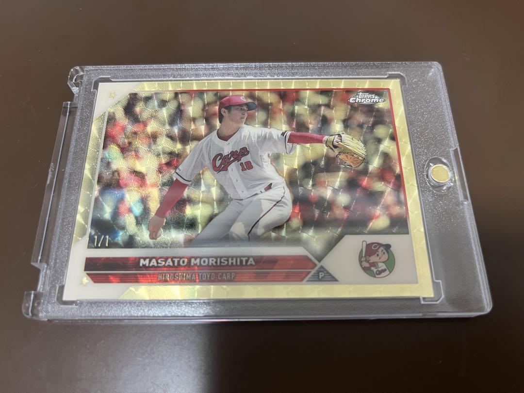 topps npb Bowman Chrome 2023 坂倉将吾 NPB ベースボールカード 6 坂倉将吾 広島東洋カープ (ベース
