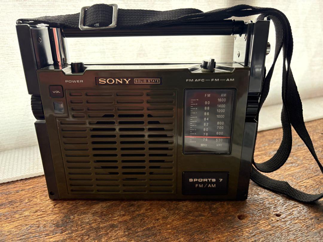 超希少SONY SPORTS 7 Sony TFM-777ラジオ TFM-777 Pepper's Square 遠いページ