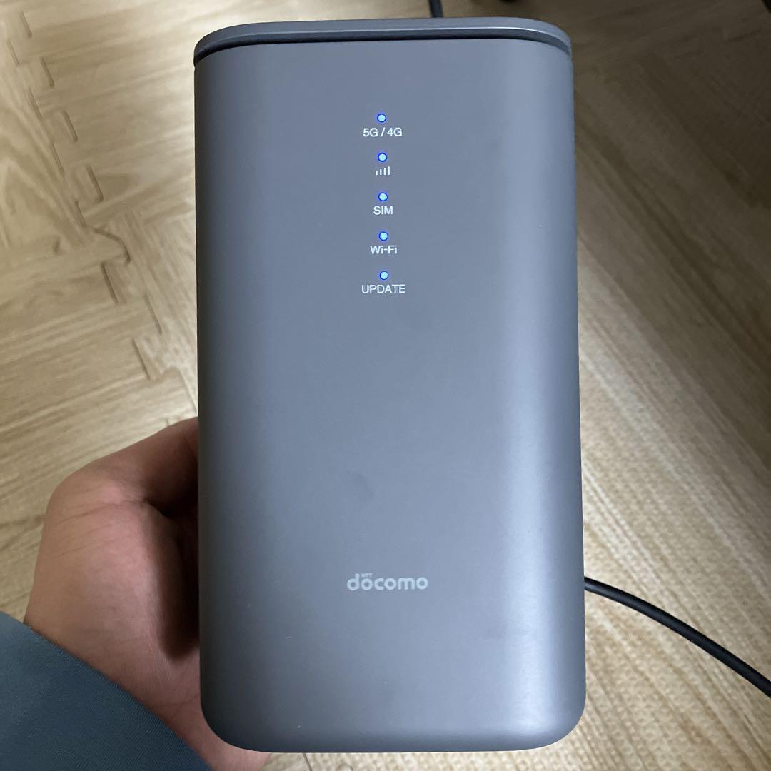 NTTドコモ home 5G HR02 ※SIMフリー（ドコモホームルーターの