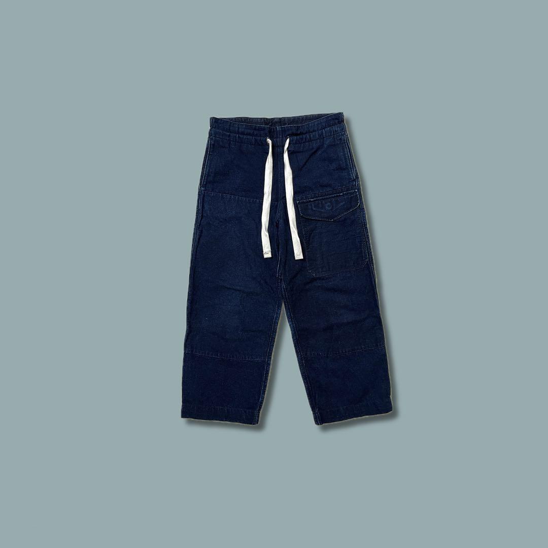 sus-sous シュス Trousers MK-1 ダークインディゴ サイズ5 trousers MK-1 (indigo denim) | SUS-SOUS