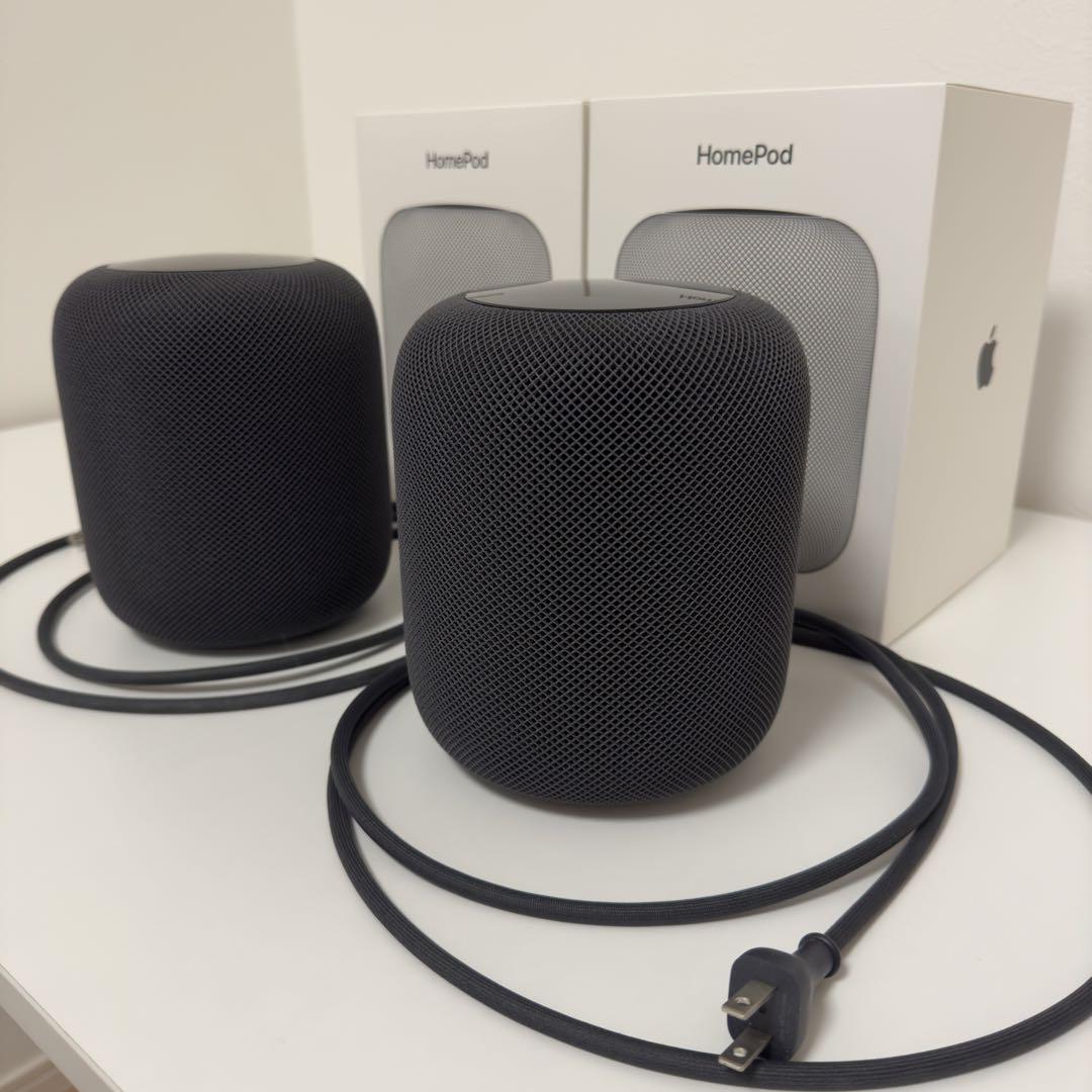 Apple HomePod 第1世代2セット（黒） Buy HomePod (2nd Generation) in Midnight - Apple