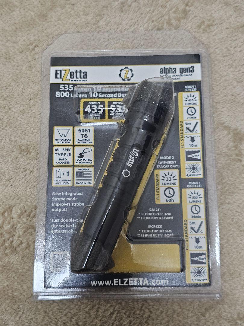 ElZetta(エルゼッタ) alpha gen3 A113 （Elzetta Alpha Gen3