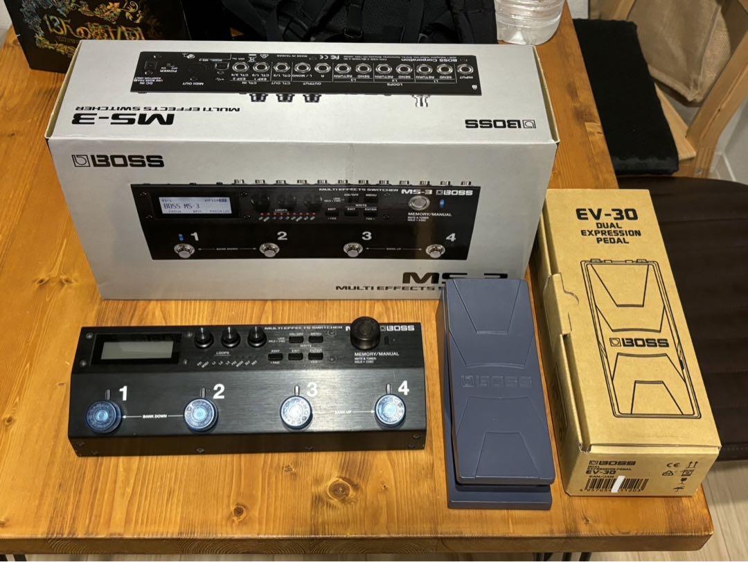 BOSS MS-3 ギターエフェクター EV-30付き（BOSS『MS-3