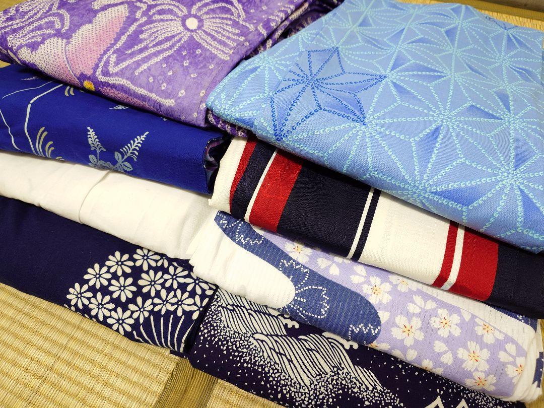 綿 浴衣 5着 まとめ売り リメイク材料 4927 浴衣2025】アヤメ（浴衣）｜Chico（チコ）のファッション通販