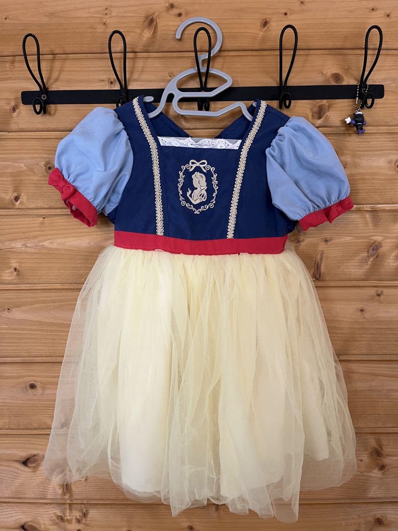 Cottoli ディズニー白雪姫ベビードレス 95cm（赤と白のチェック