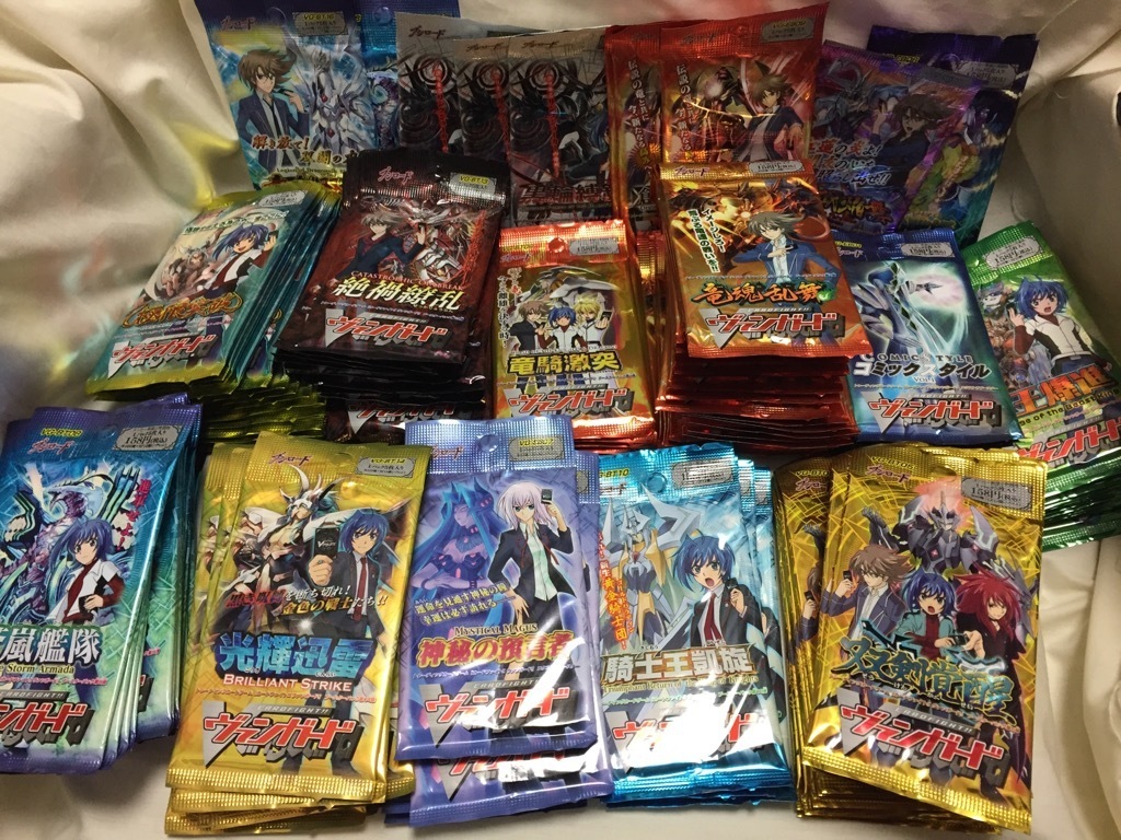【現金特価】 ◎ ブシロード ヴァンガード まとめて 148パックセット（ジム カードファイト!! ヴァンガード