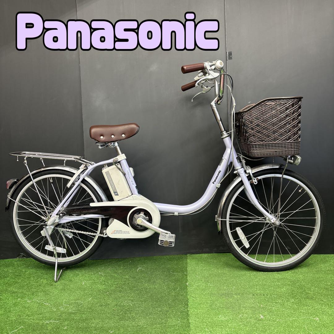 驚きの値段 電動自転車 Panasonic 4（エンドウ パープル SS vivi Lithium 自転車本体