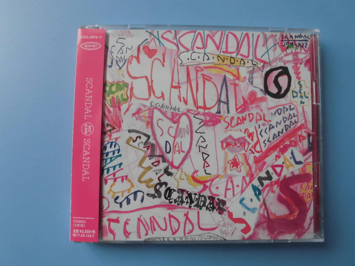 中古CD◎スキャンダル SCANDAL◎36曲収録 2枚組