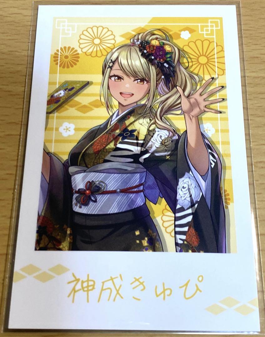 ぶいすぽ カウントダウン チェキ 神成きゅぴ（ぶいすぽ