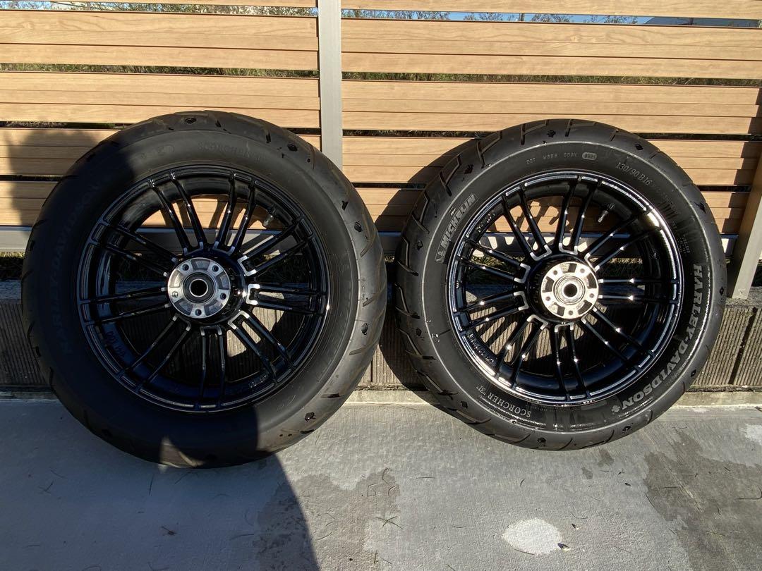 沸騰ブラドン Shimada Tomoyuki 様専用 ホイール前後（XL1200X 48 XL1200X パーツ