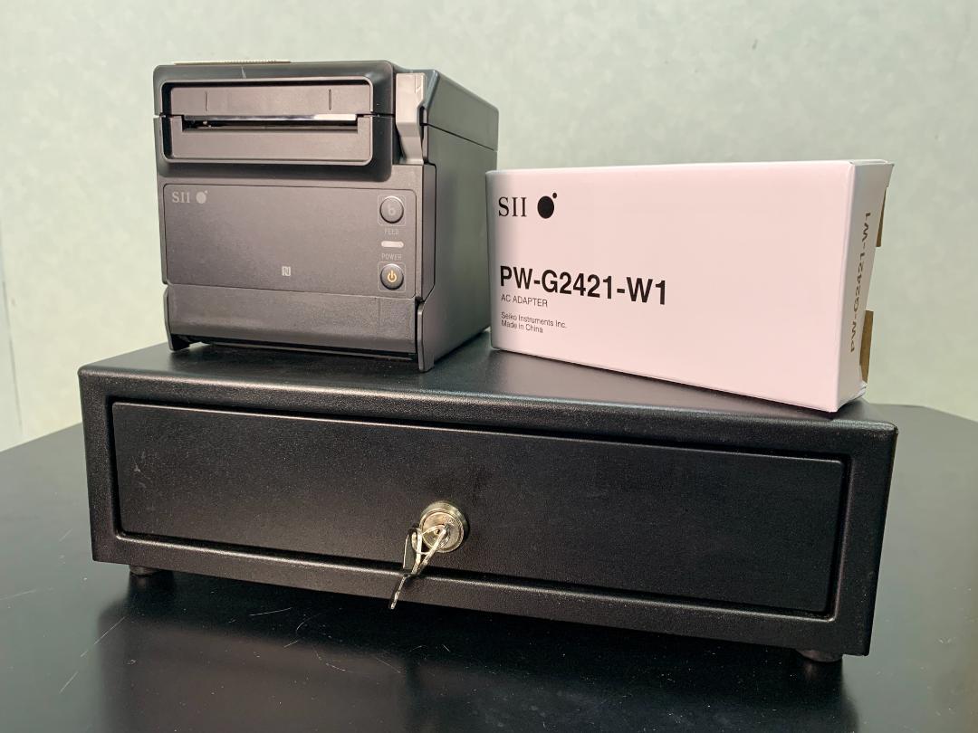 Y☆475 SII サーマルプリンター＆ドロアー RP-F10-K27J1-4 Amazon.co.jp: セイコーインスツル 据え置き型感熱式プリンター