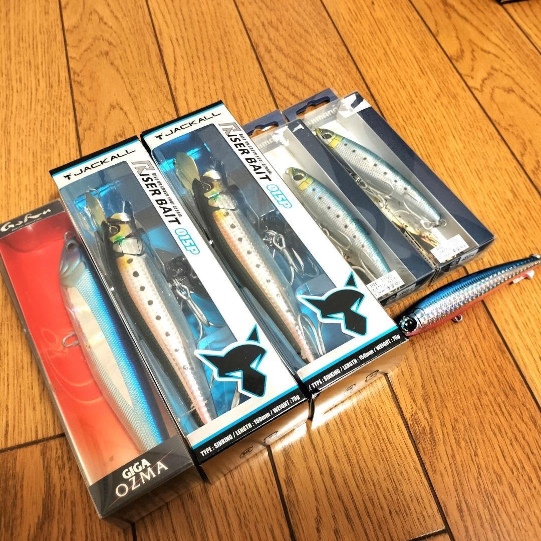 ジャッカル　ライザーベイトオシアペンシル他オフショアルアー６個セット RISERBAIT 006 / ライザーベイト006 - SALT WATER 海釣り