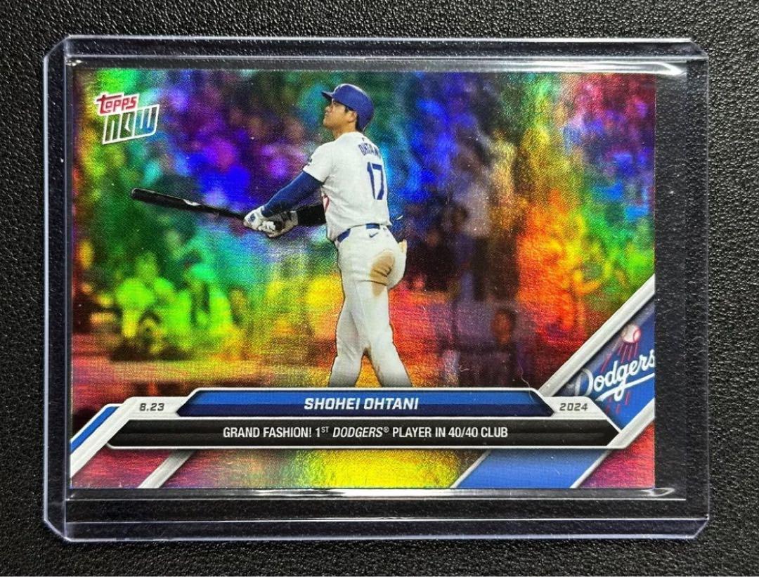 Topps とりつけ Now 大谷翔平 40-40 584SP