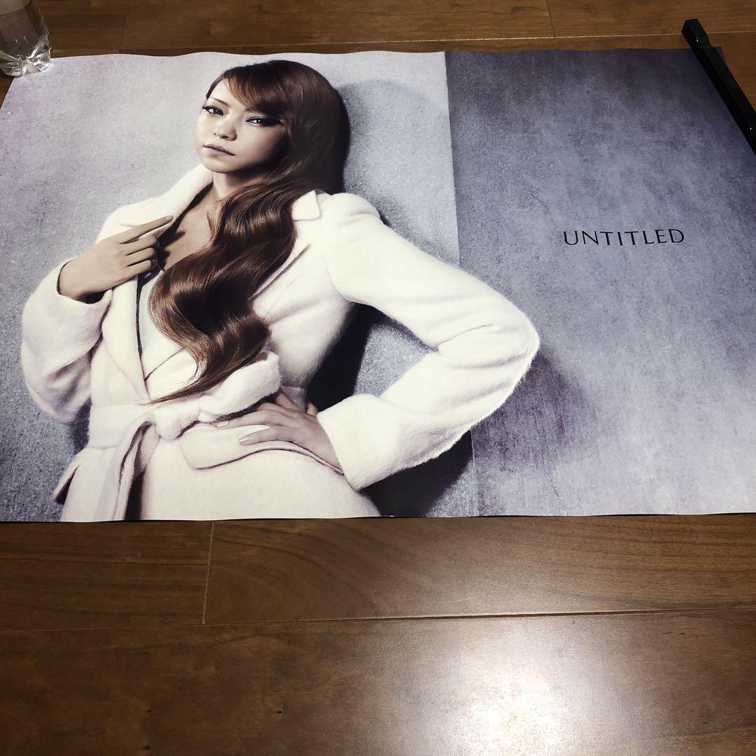 c 新品 非売品 安室奈美恵 アンタイトル 有用 販促 告知 ポスター B2