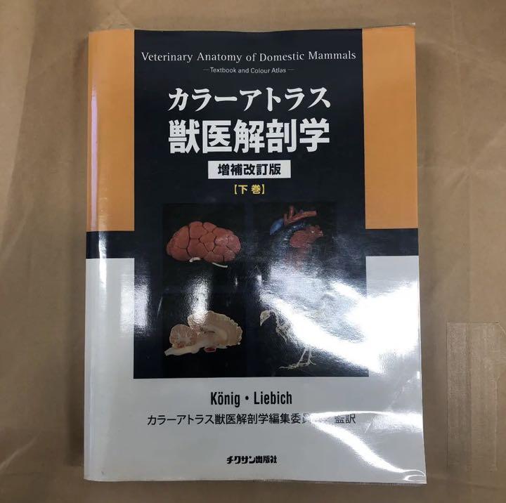 カラーアトラス獣医解剖学　増補改訂第二版　上巻 Amazon.co.jp: カラーアトラス獣医解剖学 増補改訂第2版 上巻
