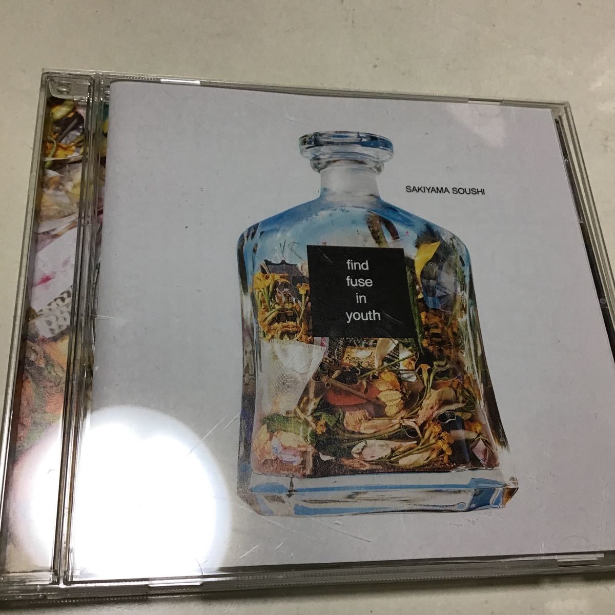 レンタル落ち find fuse in youth (通常盤) CD 崎山蒼志 盤面