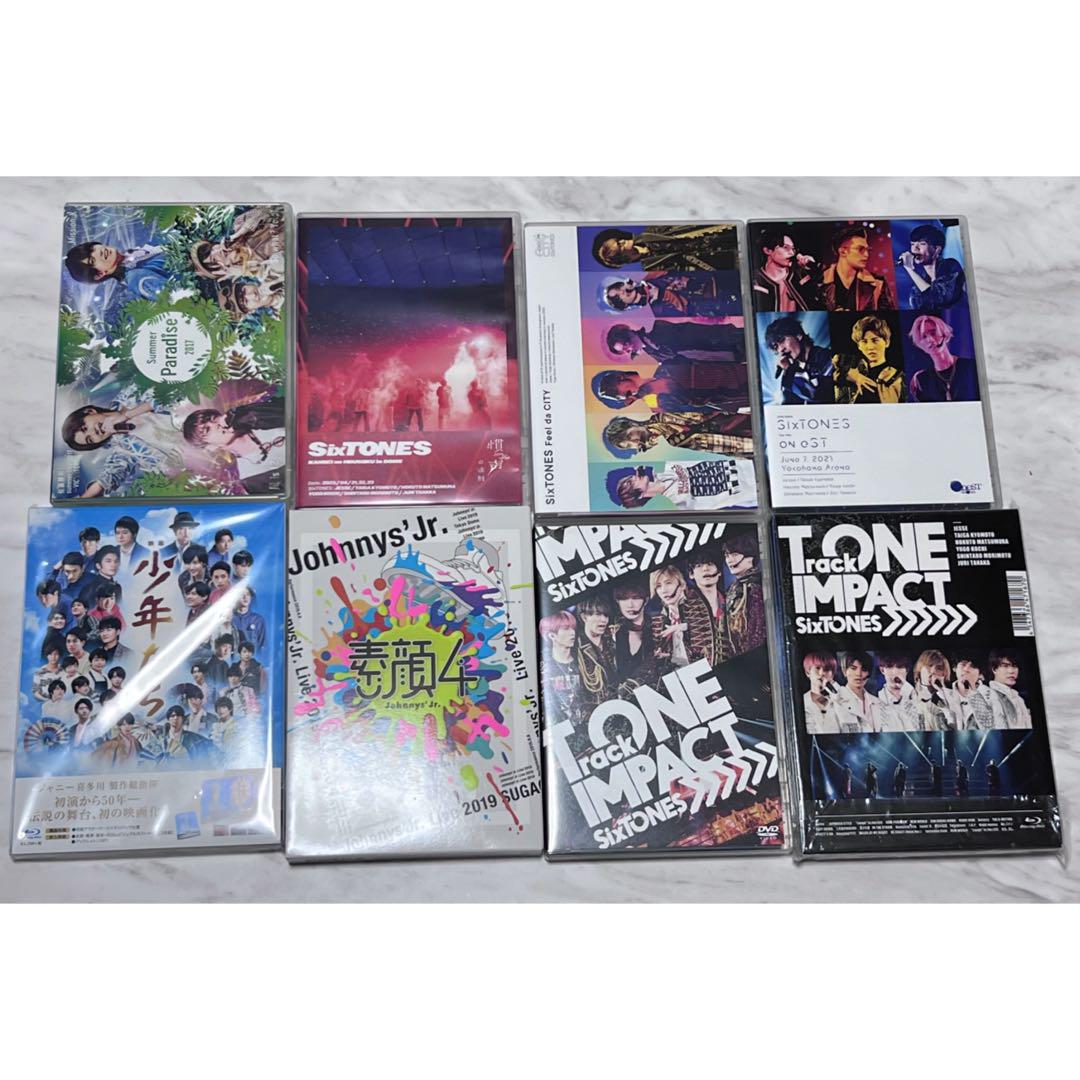 SixTONES DVD Blu-ray まとめ売り （SixTONES、10月16日リリース