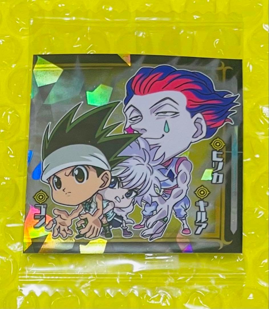 HUNTER×HUNTER ラミネートカード ヒソカ ゴン キルア HUNTER X HUNTER ハンターハンター ヒソカ ゴン キルア カード