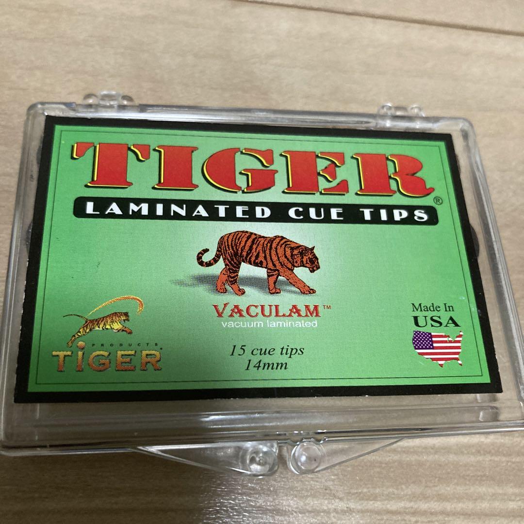 ビリヤードタップ　タイガーM  １２個 ビリヤードタップ タイガーM 12個 （Tiger (タイガー
