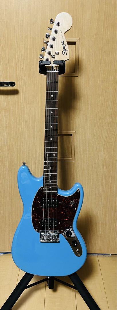 Squier Sonic Mustang HH ピックガード交換済み（2025年新作