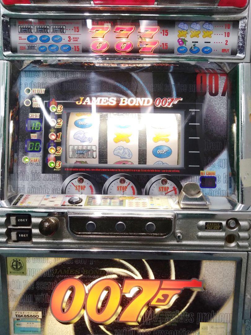 レトロ ジャンク パチスロ 高砂電器 007SP 動作確認済み