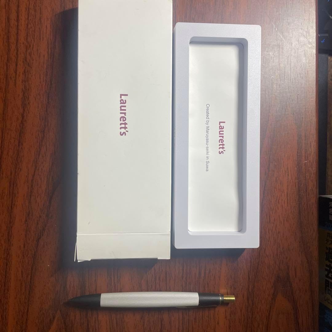 Laurett's 押し切れ ローレッツ2.0 0.5mmシャープペン ホワイト+