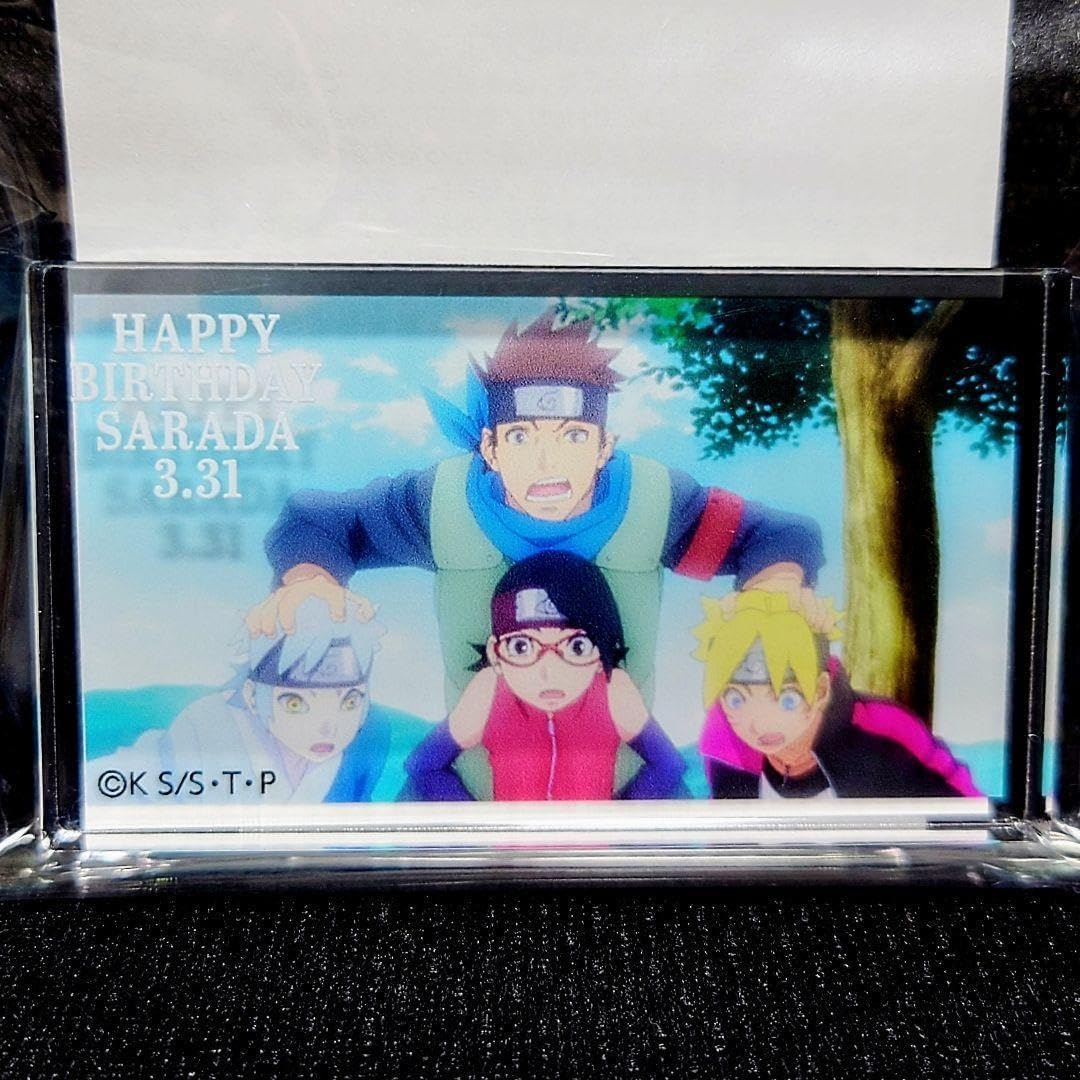 BORUTO アクリルブロック 木ノ葉丸 ボルト 取り除き サラダ ミツキ