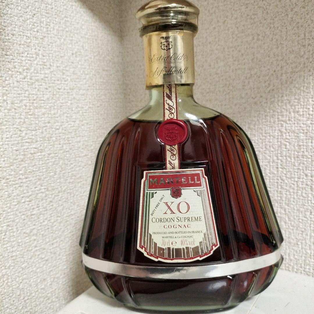 【限定価格セール！】 マーテル XO コニャック コルドンスプリーム SUPREME CORDON 不愉快 ブランデー