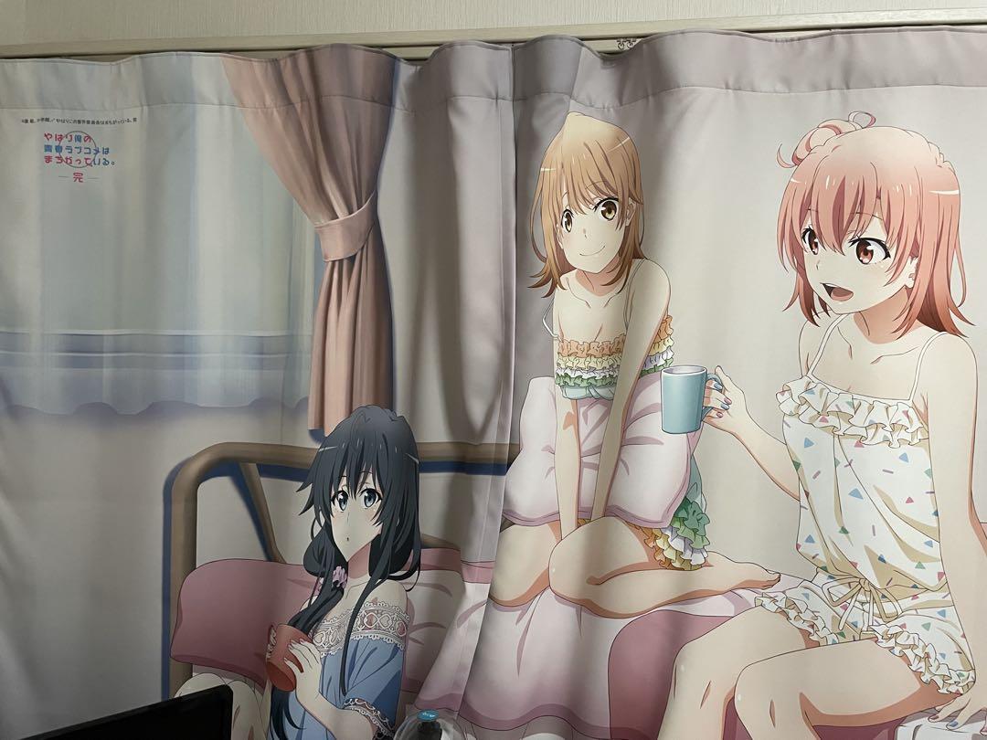 やはり俺の青春ラブコメはまちがっている カーテン 俺ガイル カーテン oregairu1_heya.jpg