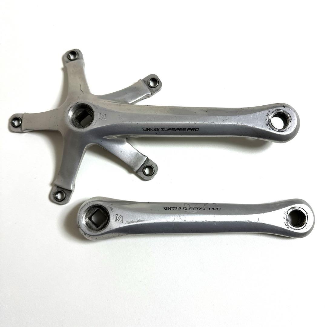 SUNTOUR SUPERBE PRO NJS わす シュパーブプロ ピストクランク