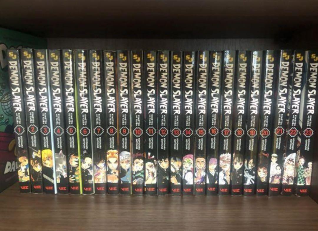 漫画 鬼滅の刃 Demon Slayer 全巻セット 英語版 Demon Slayer (鬼滅の刃英語版）ノベライズセット 全3巻