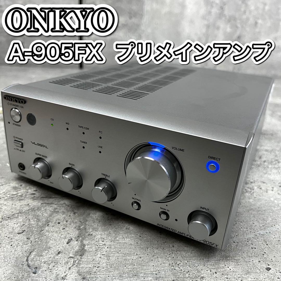 ONKYO プリメインアンプ A-905FX 厭き