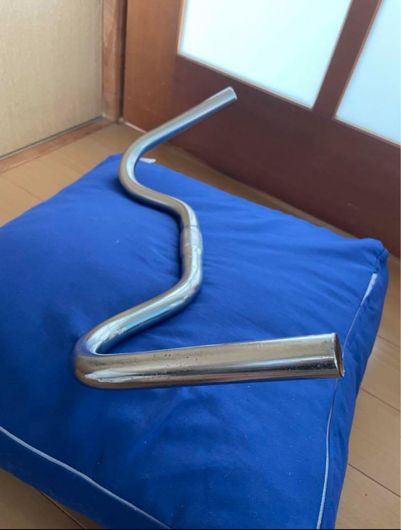 昭和当時物の自転車ハンドルバー中古てん錆有り 昭和当時物の自転車ハンドルバー中古てん錆有り （☆岐阜発 赤王