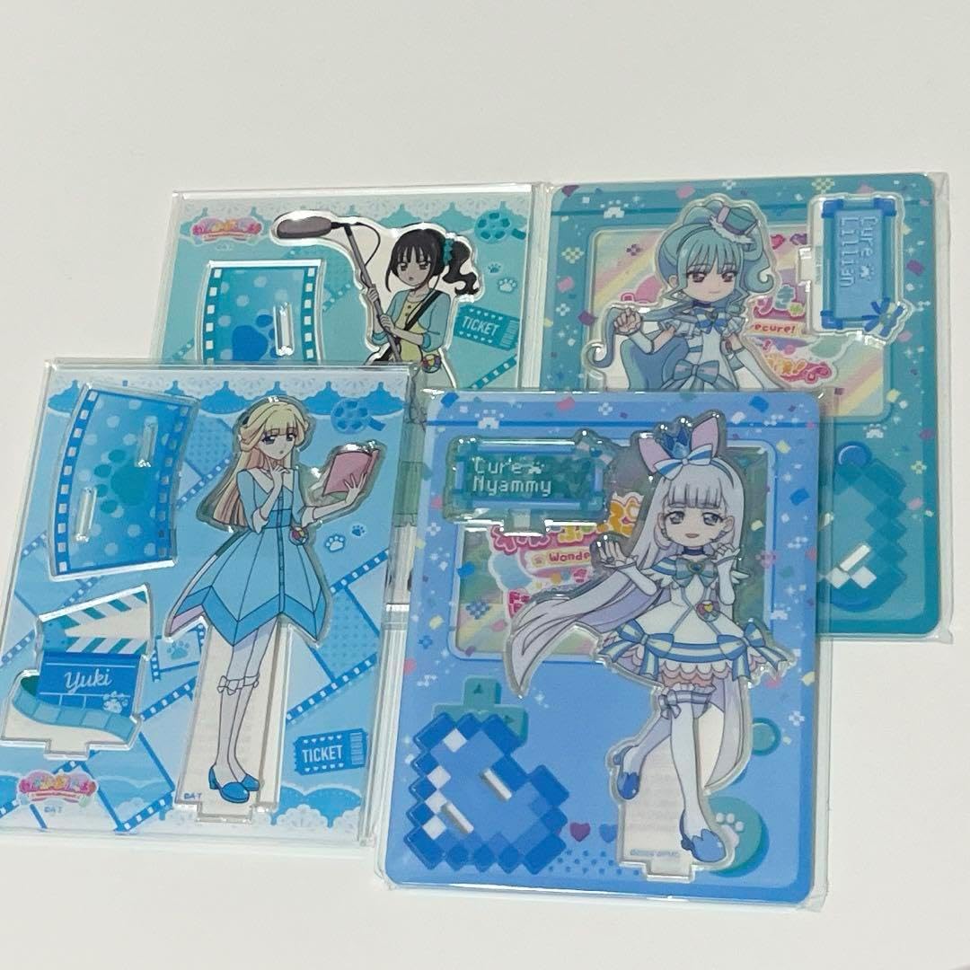 わんぷり　まゆ　ユキ　キュアリリアン　アクスタ まゆ わんだふるぷりきゅあ！ ミニアクリルスタンド 猫屋敷まゆ