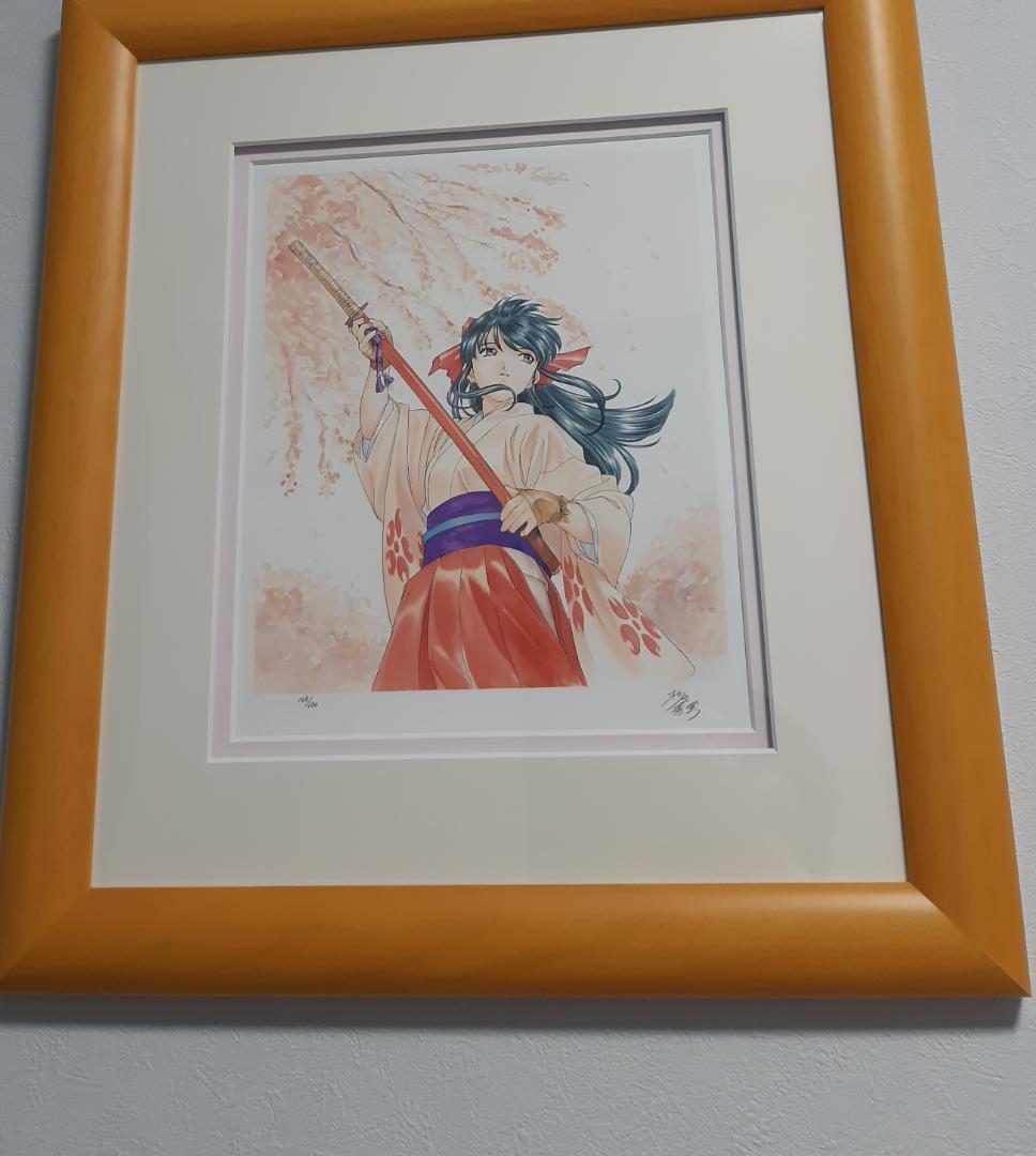 サクラ大戦 真宮寺さくらの版画 おどけ