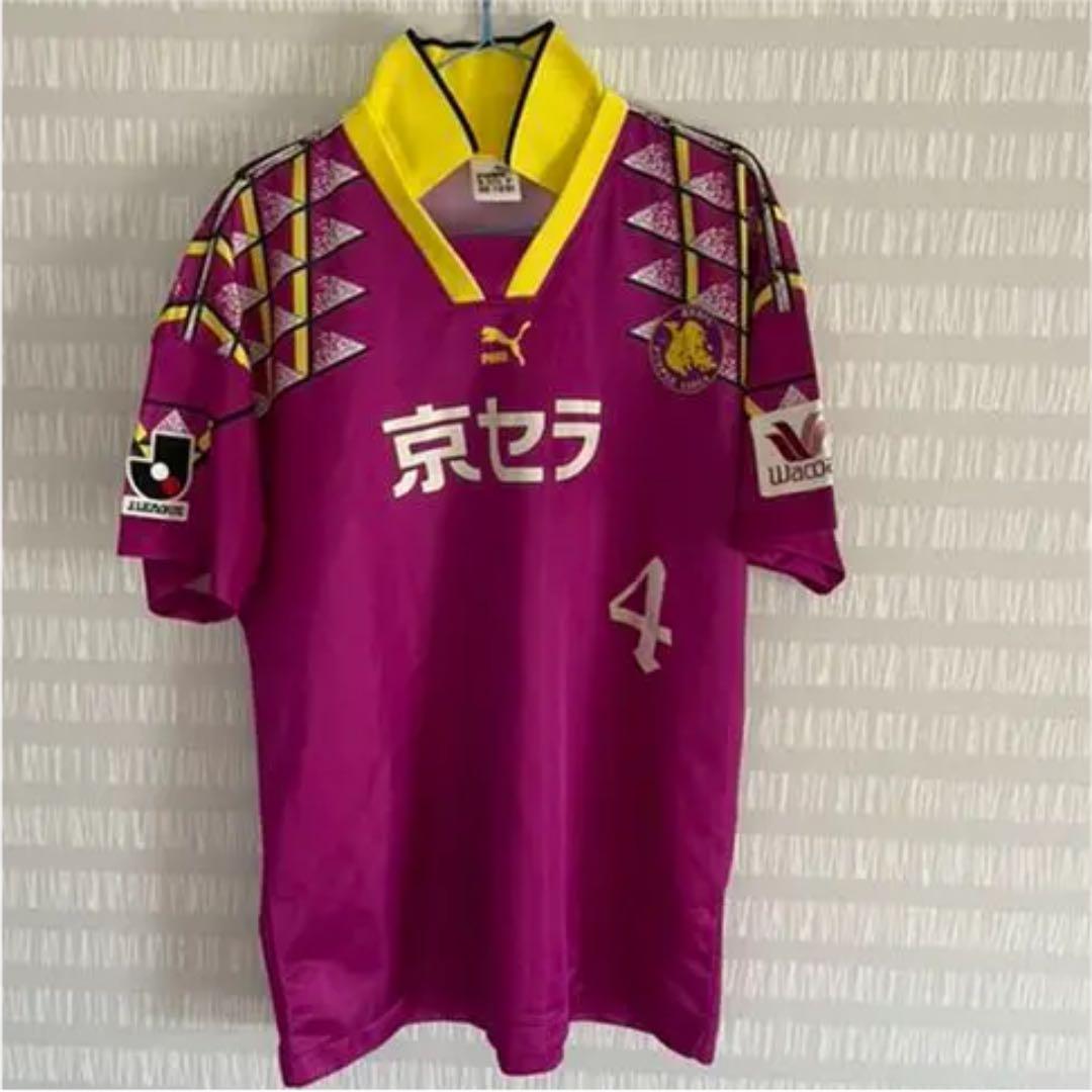 京都パープルサンガ 3rd 三浦知良　ユニフォーム　正規品　超希少　ワコール 京都パープルサンガ 3rd 三浦知良 ユニフォーム 正規品 超希少