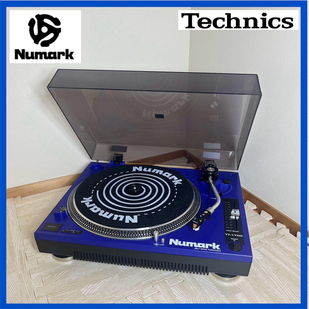 【Technicsシェル・カートリッジ付】numark TT-1700 タンテ Technicsシェル・カートリッジ付】numark 圧さ TT-1700 タンテ
