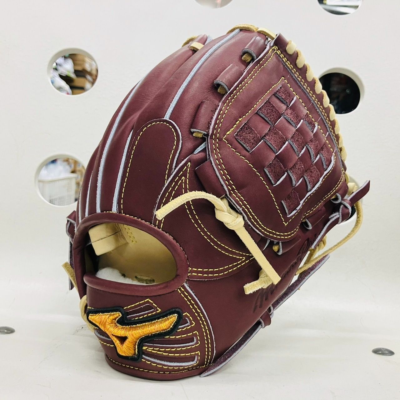 ミズノプロ　当店限定オリジナルオーダーグラブ　内野手用　内野F型　薬指リング搭載 Mizuno Pro 【当店限定モデル】 ミズノプロ MIZUNOPRO