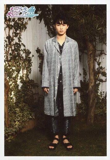 中古生写真(男性) 超特急/タクヤ(草川拓弥)/全身・衣装グレー.黒