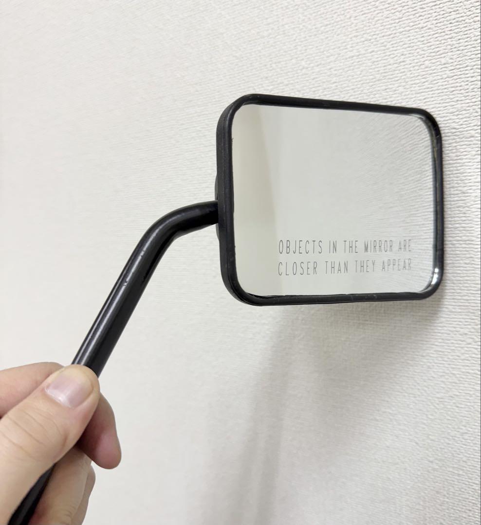 純正 LML スターデラックス ミラー 2個セット 黒 ベスパ Vespa PX 純正 LML スターデラックス ミラー 2個セット 黒 ベスパ Vespa