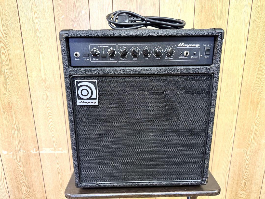 美品 AMPEG ベース用アンプ BA-110 コンボアンプ アンペグ AMPEG アンペグ BA-110 V2 ベース用コンボアンプ（AMPEG