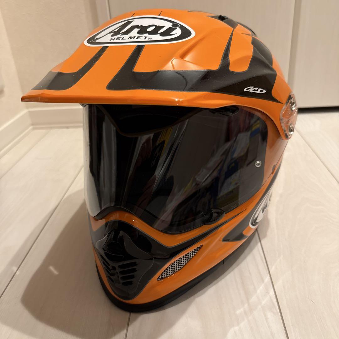 Arai ヘルメット ツアークロス3エクスプローラ　オレンジ Arai:アライ ツアークロス3 エクスプローラ オレンジ（アライ